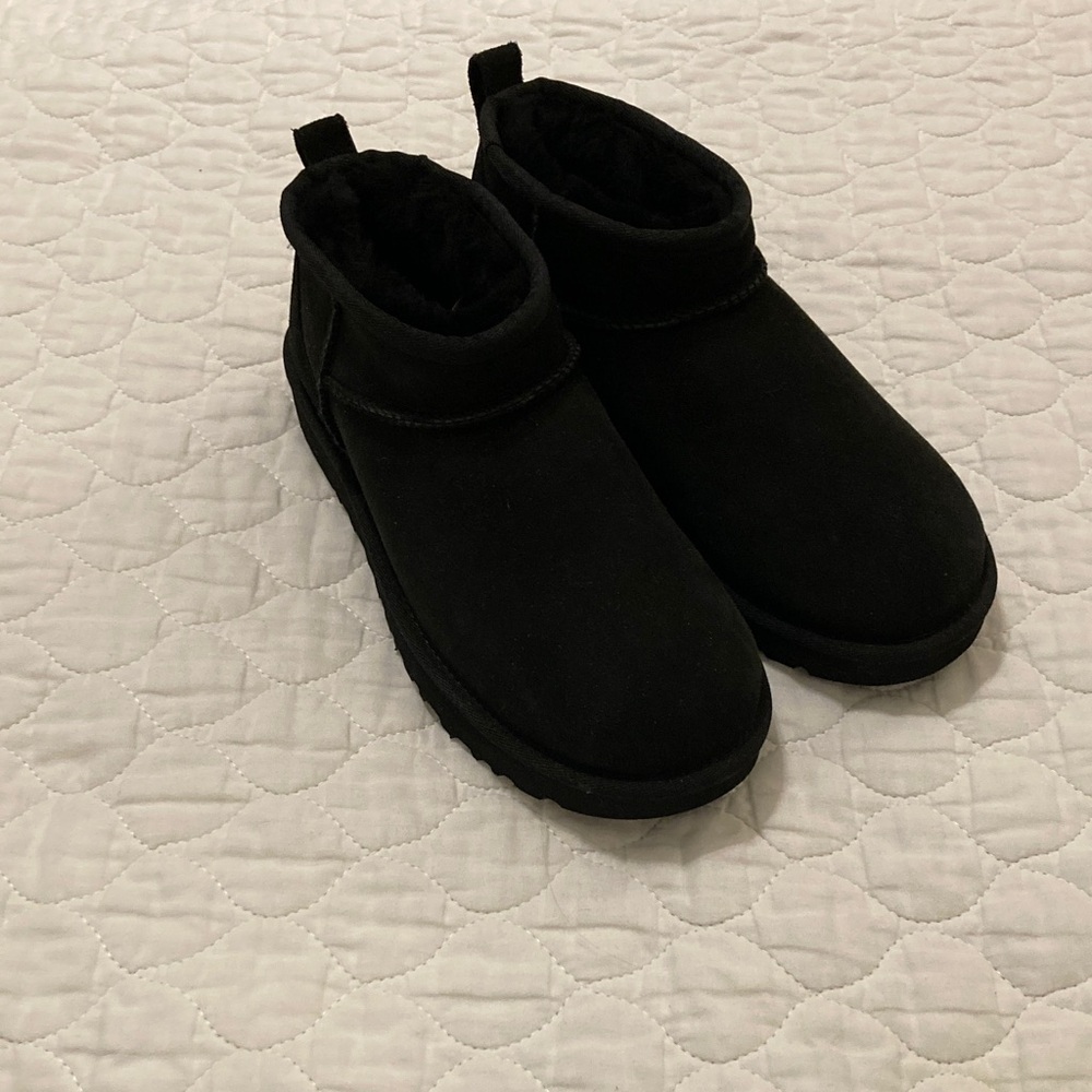 UGG Black Ankle Boots